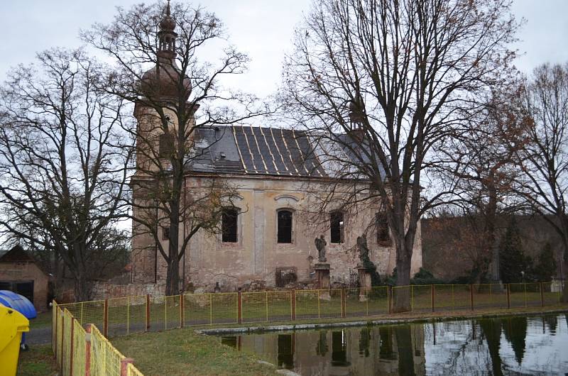 Kostel Neposkvrněného početí Panny Marie v Siřemi, leden 2019