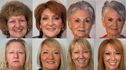 Z Popelky královnou: 26 úžasných zcela přirozených proměn žen po 40. Jen pomocí účesu a make-upu!