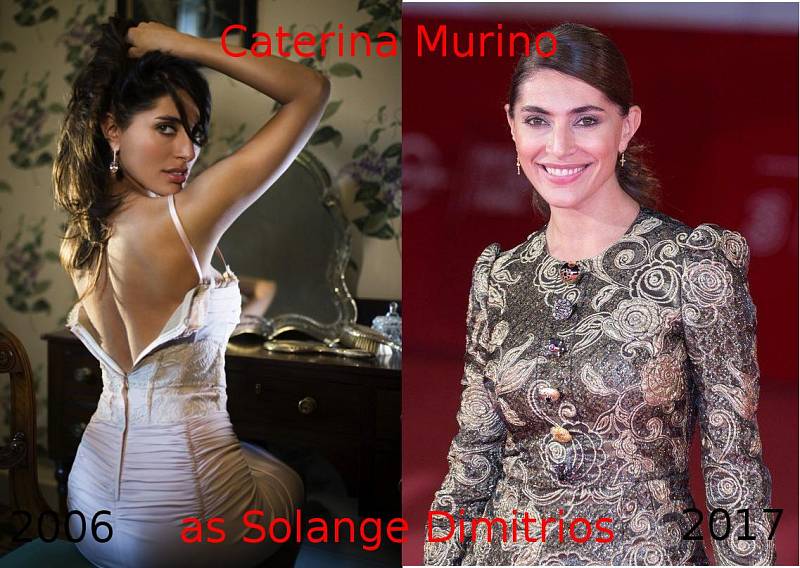 Herečka Caterina Murino coby Solange Dimitrios