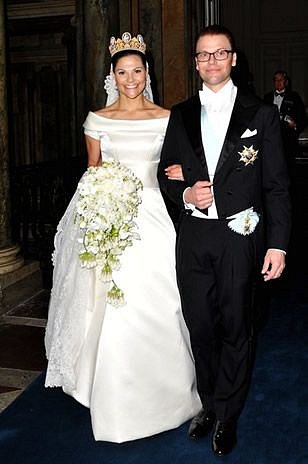 Švédské království má za sebou hned několik svateb, třeba princezny Victorie v roce 2010.