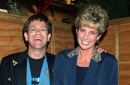 Princezna Diana a Elton John