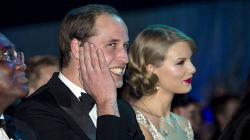 Princ William a Taylor Swift