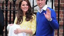 Kate, William a princezna Charlotte.