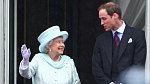 Královna Alžběta II. a princ William