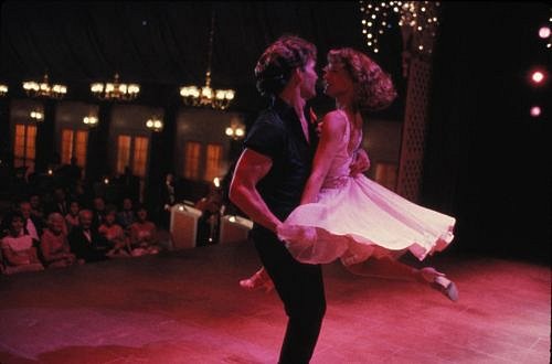 Patrick Swayze a Jennifer Gray v Hříšném tanci