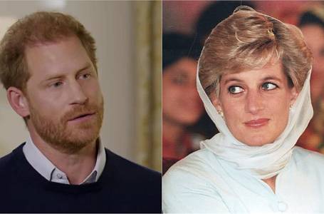 Princ Harry a princezna Diana