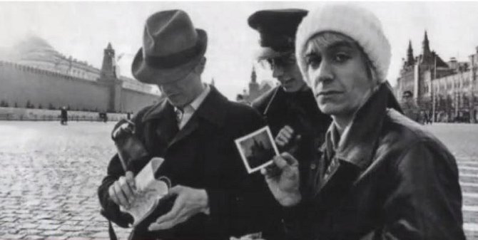 David Bowie a Iggy Pop v Moskvě