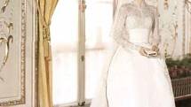Grace Kelly ve svůj svatební den
