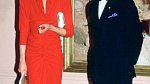 Dlouhé červené šaty oblékla Diana mnohokrát.
