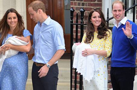 Proč byla vévodkyně Kate poprvé v modré a podruhé měla podpatky, a v čem opustí porodnici potřetí?