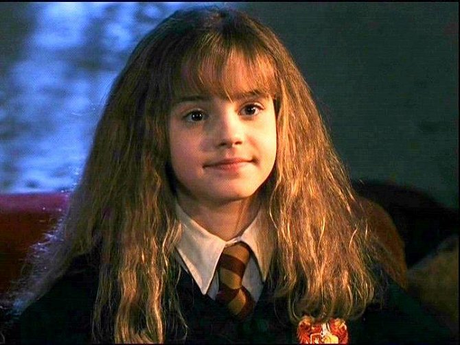 Harry Potter a Kámen mudrců - Emma Watson coby Hermiona Granger