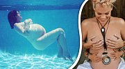 Nejkrásnější fotografie nahých těhotných celebrit: Neuvěříte, kdo všechno se svlékl!