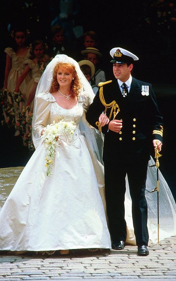 Sarah Ferguson si brala v roce 1986 prince Andrewa, druhého syna královny Alžběty II.