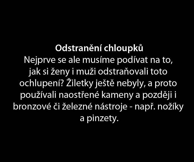 Jak se měnil vzhled pubického ochlupení v průběhu staletí