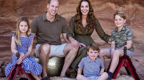 Princ William, Kate Middleton a jejich děti mají před sebou rodinné léto.