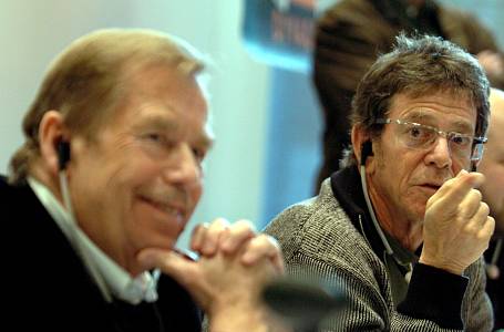 Lou Reed a Václav Havel