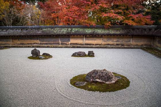 Zenová zahrada Ryoan-ji