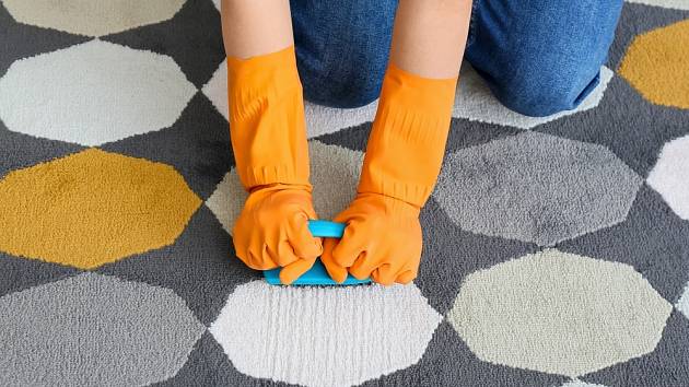 Jak uhladit a vyčistit koberec?