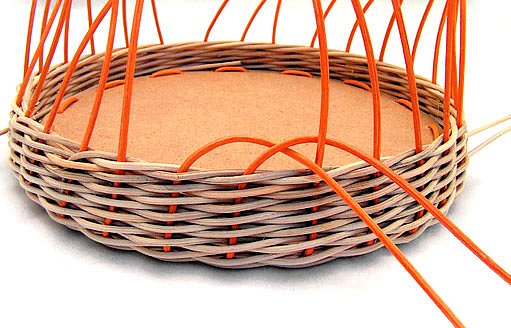 Výroba košíku z pedigu