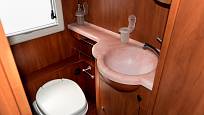 Chemické záchody se často používají v karavanech