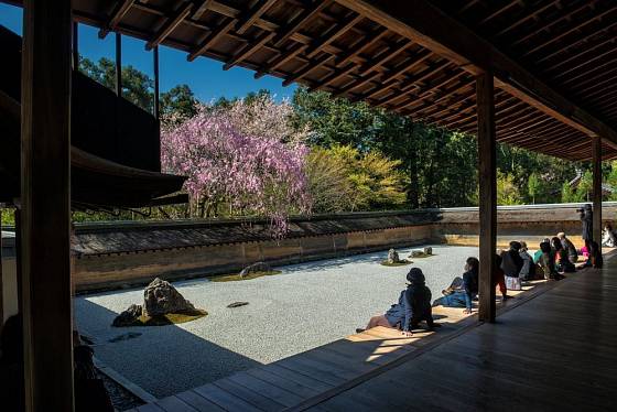Zenová zahrada Ryoan -ji