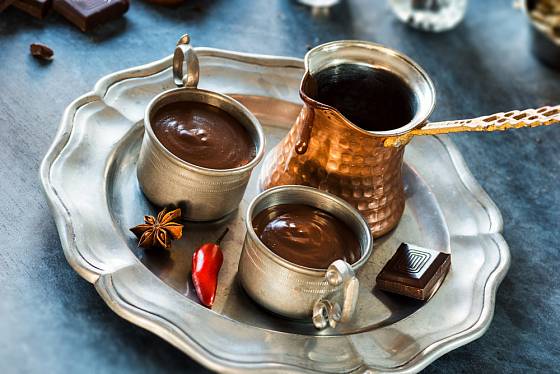 horká čokoláda patří k oblíbeným nápojům především ve Španělsku