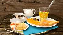 Oblíbená snídaně prezidenta Masaryka: tři vejce do skla, toast a ovocný salát.