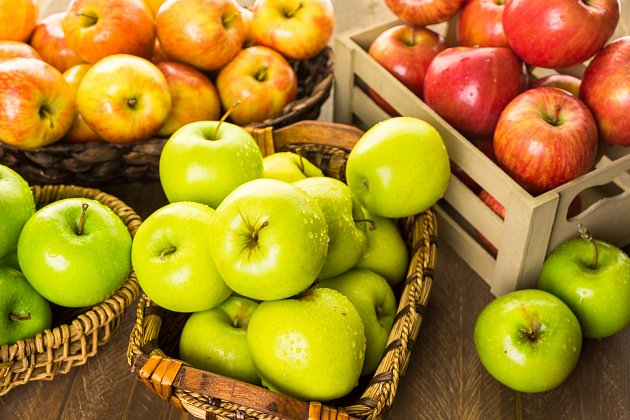 Češi milují jablka. Roční spotřeba na osobu činí 20 kg.