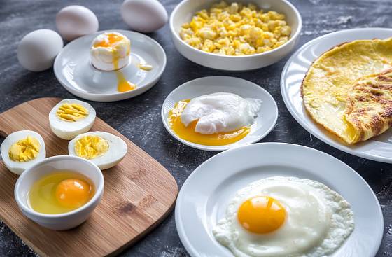 Vajíčka jsou v kuchyni použitelná na mnoho způsobů