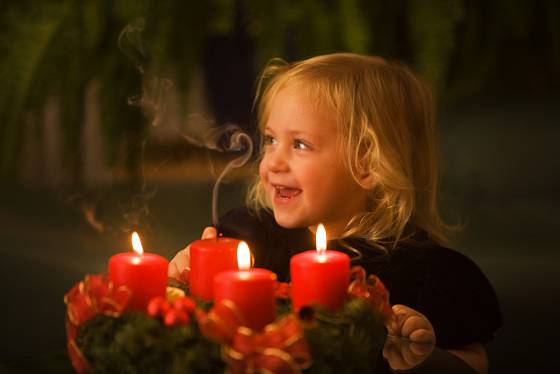 vánoční atmosféru zvlášť milují děti