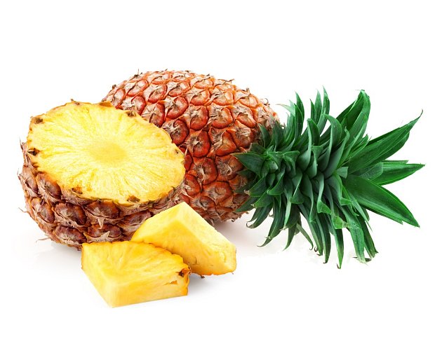 Ananas a papája mají bělící účinky.