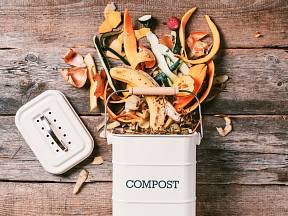 Kompost je přírodní organické hnojivo z odpadu ze zahrady i z domácnosti.