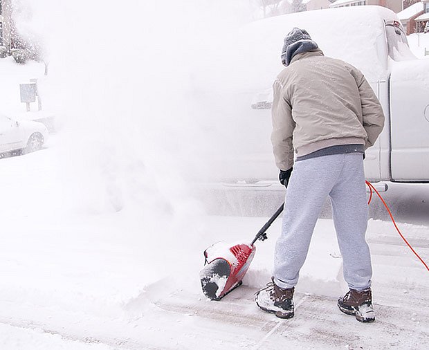 Vibrovat počet práce elektrická lopata na sníh Londýn Cesta suchý