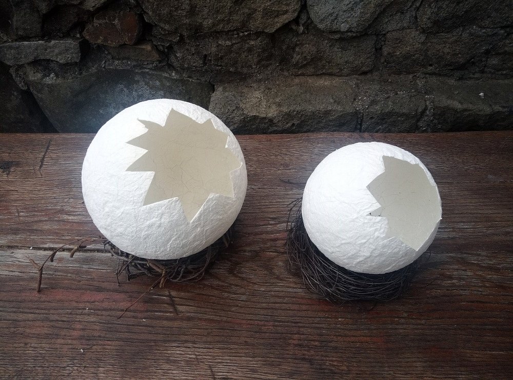 Velikonoční vajíčka z papíru a balonků: do tvoření můžete… | iReceptář.cz