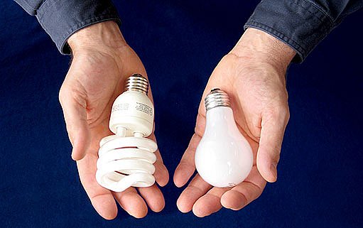 Úsporné (kompaktní) zářivky vs. běžné žárovky