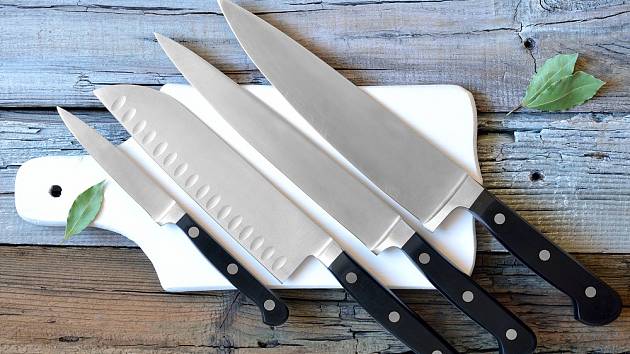 Dobře nabroušený nůž je základem každé správné kuchyně. 