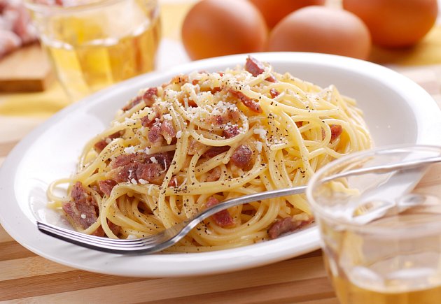 špagety Carbonara