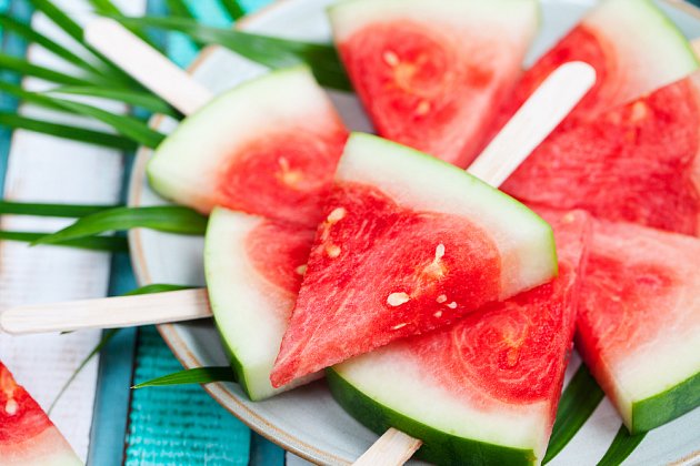 meloun, lahodný i zdravý nanuk