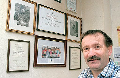 nositel tradice pan Zdeněk Bukáček