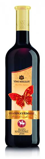 Svatomartinské Víno Mikulov Svatovavřinecké