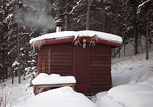 srubová sauna
