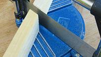 Výroba dřevěné trojnožky: Úhel pro vzpěry je 60 °
