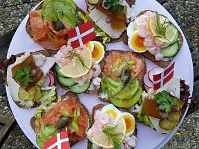 Dánské obložené chlebíčky – Smørrebrød