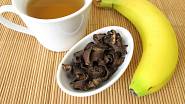 Slupky bio banánů můžete usušit a připravit z nich čaj.