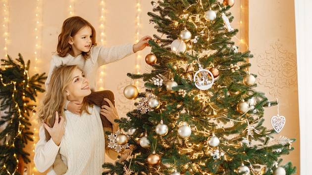 Jak ozdobit vánoční stromeček?