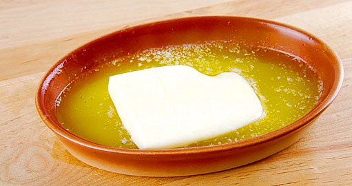 přepouštěné máslo