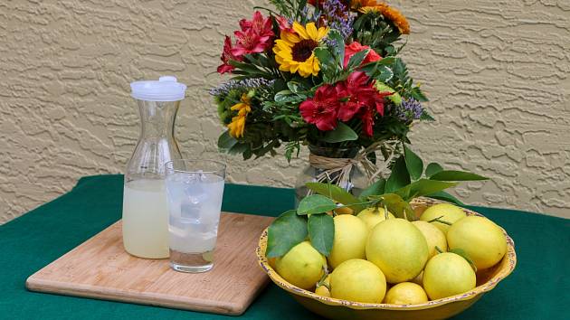 Nalijte do vázy 3 díly vody a 1 díl žluté limonády, funguje ještě lépe než samotný cukr.