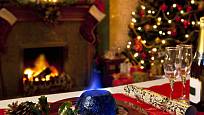 vánoční pudink se v Anglii s oblibou zapaluje