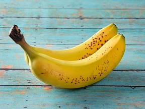 Nejchutnější jsou plně vyzrálé banány.