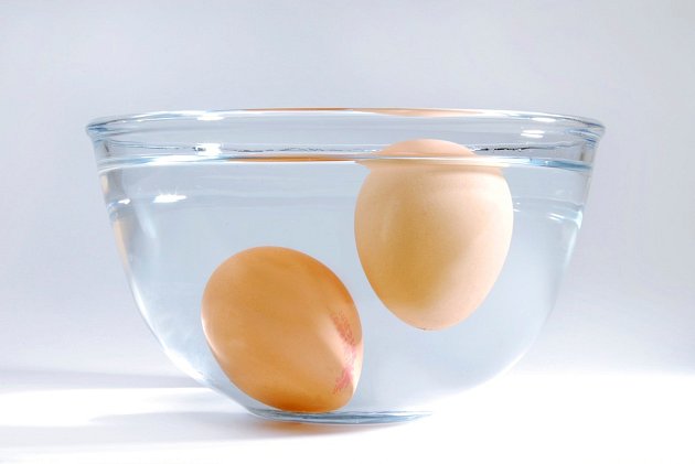 Test na zkažená vejce
